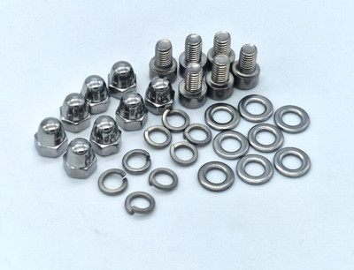 NOCKENWIPPE ABDECKUNG MUTTERN & SCHRAUBEN EDELSTAHL FÜR TOYOTA MR2 MK1 AW11 4A-GE