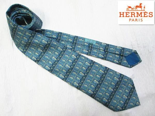 HERMÈS Cravatta uomo HERMES Francia vera seta cravatta abito classico lusso multicolore Y303