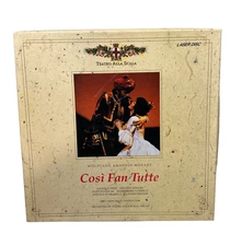 MOZART COSI FAN TUTTE TEATRO ALLA SCALLA LASERDISC 1989