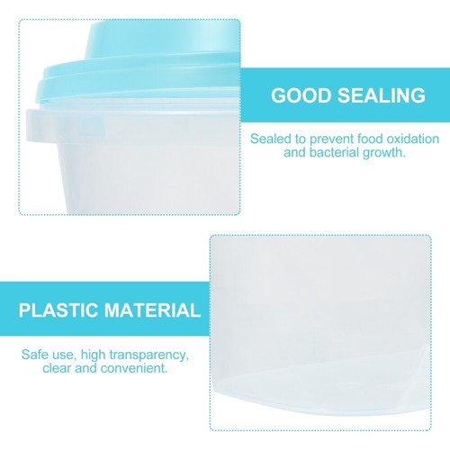 Ice Cream Box Homemade Storage Containers Plastic Treat Small Boxes for Treats - Picture 11 of 12