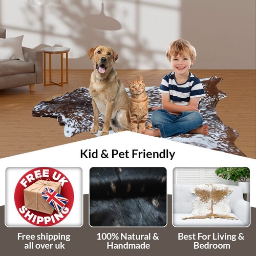 Premium Tan Goatskin Rug – 100% Natural Hair-On Hide, Soft & Durable - Picture 9 of 9