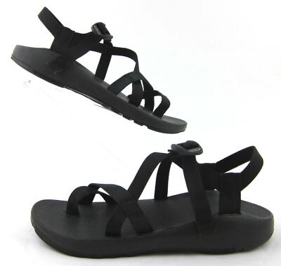 Rare! Chaco Z/2 Sandals Black Mens Sz 12 Unaweep Vibram 