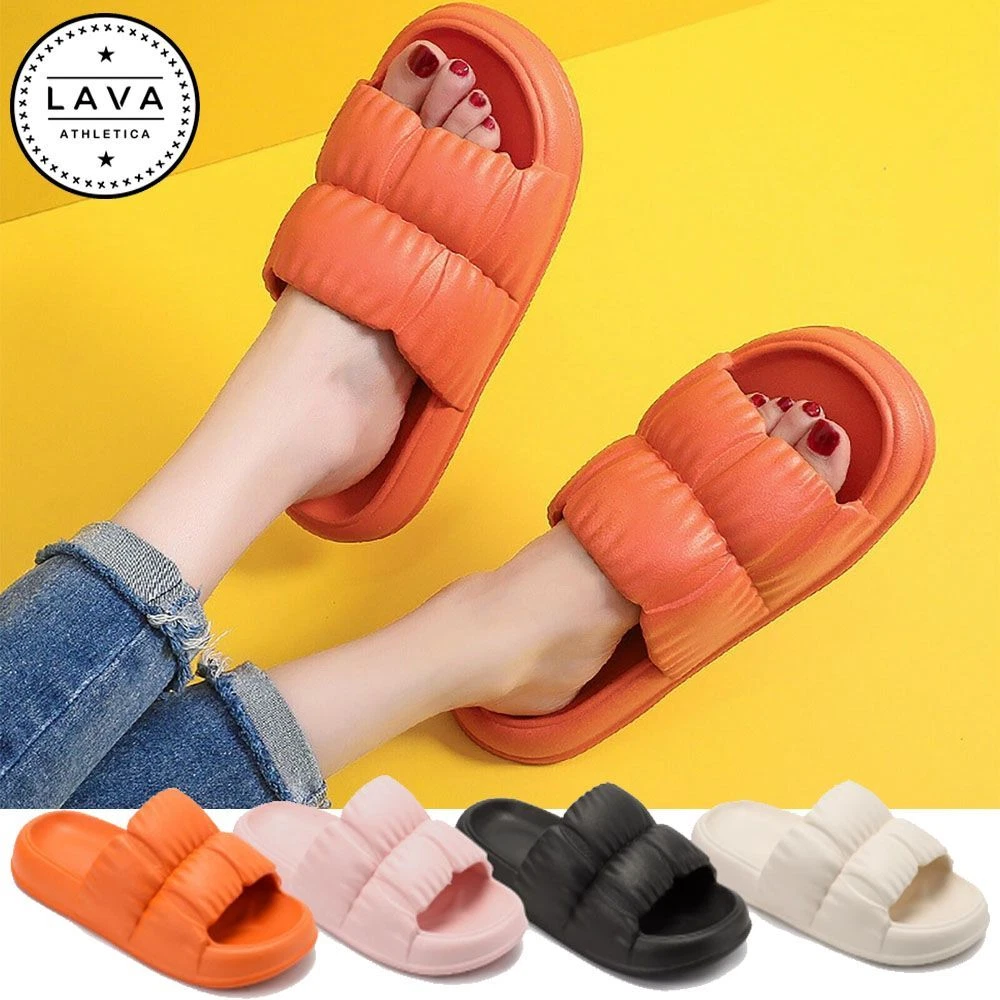 Best Yellow Comfortable EVA Non-slip Kids Women Slippers Non-Slip Soft  Light | eBay