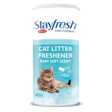 Bob Martin Cat Litter Freshener Powder, Baby Soft Scent - Effective Odour Con...