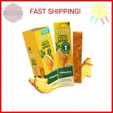 SOLELY - Organic Pineapple Fruit Jerky - 12 I...