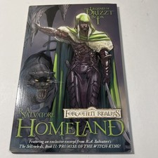 Forgotten Realms The Legend Of Drizzt Book 1 Homeland R.A. Salvatore VG