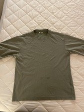 Uniqlo U Men  s Short Sleeve Crew Neck T Shirt Green Size Medium