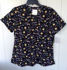 NWT Women  s Small Different Is AU-SOME Print Cherokee Scrub Top