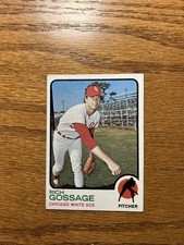 1973 TOPPS BASEBALL #174 RICH GOSSAGE-CHICAGO WHITE SOX - PITCHER-ROOKIE CARD. rookie card picture