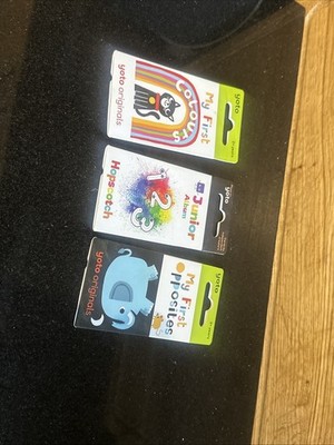 3 x Yoto Audio Card Bundle - My First Colours/Opposites Junior Album Hopscotch
