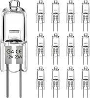 Halogenlampe G4 20W 12V Dimmbar 2700K Warmweiß 280LM 2 Pin FüR 12 StüCk