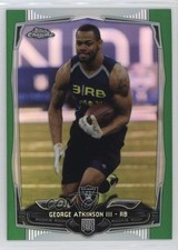 2014 Topps Chrome Green Refractor George Atkinson III #148 0nr3