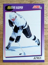 1991-92 Score American #256 Steve Kasper