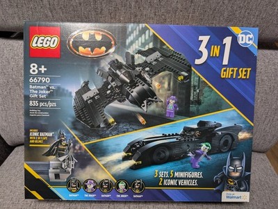 NEW - LEGO Super Heroes: Batman Vs. the Joker 3-in-1 Gift Set 66790 RETIRED