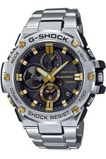 Unused CASIO G-SHOCK GST-B100D-1A9JF G-STEEL Bluetooth Watch in Box