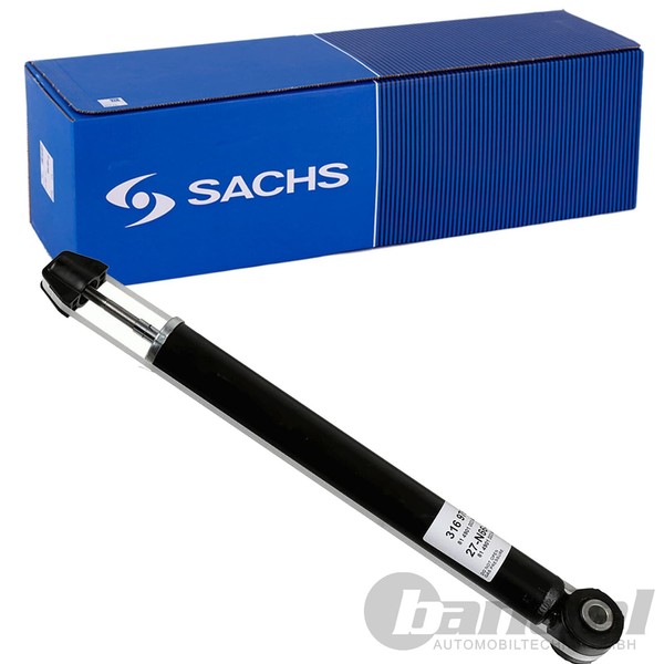 Sachs Gasdruck StoßDÄMpfer Hinterachse Passend FÜR Dacia Logan Sandero Renault-image