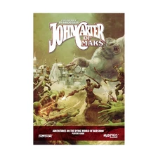 Modiphius RPG Sci-Fi Adventures on the Dying World of Barsoom VG+