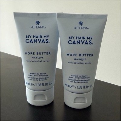 2 Alterna My Hair My Canvas More Butter Masque Botanical Caviar 40ml/1.35oz each
