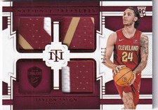 2024-25 Panini NT NBA No. RTM-JTY Jaylosn Tys...