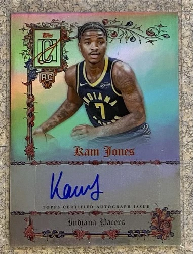 2025 Topps Signature Kam Jones Base (RAW)