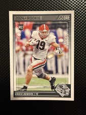 2024 Score Rookies Brock Bowers #310 (RC)