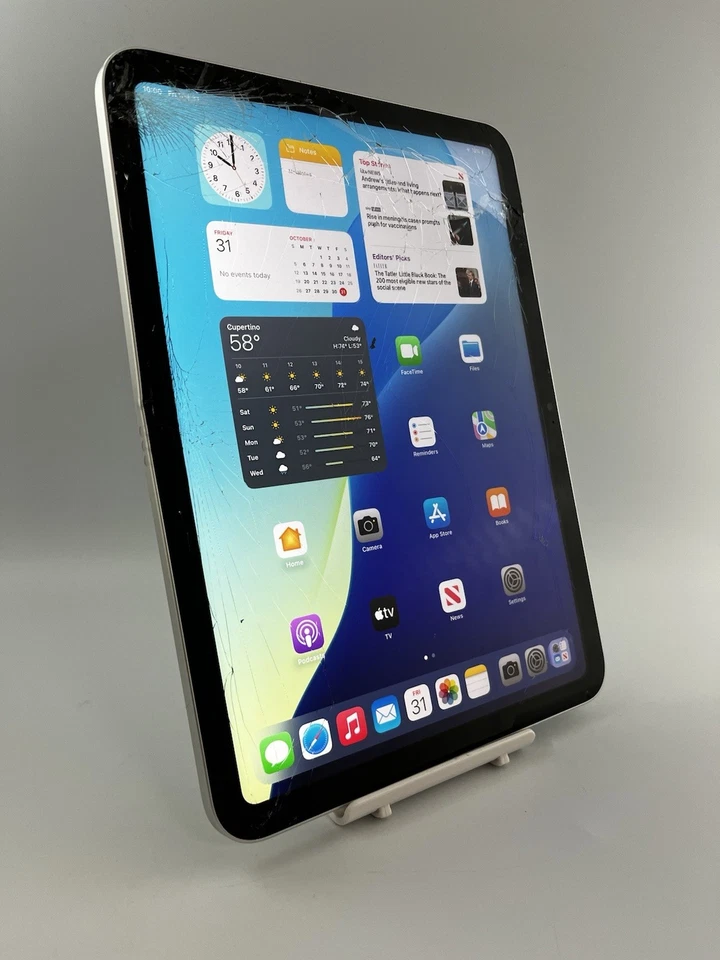 Apple iPad 10th Gen A2696 10.9" Silver 64GB Wi-Fi 12MP iPadOS Tablet Read Below - Image 3 of 4