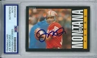 Joe Montana Signed 1985 Topps #157 Card PSA 85835806 GEM MINT 10 AUTO
