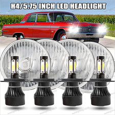 For Ford Galaxie 500 1962-1974 5.75 5-34 Round Led Headlights High Low Beam For Ford Galaxie 500 1962-1974 5.75 5-34 Round Led Headlights High Low Beam