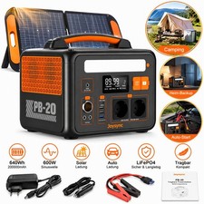 Tragbare Powerstation 640Wh/600W LiFePO4 Solargenerator Energiespeicher …