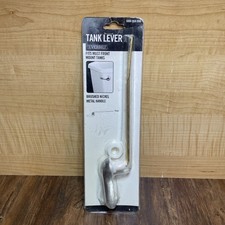 Everbilt Front Mount Toilet Tank Lever Brushed Nickel 1000054206. New.