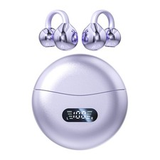 Clip-on Earbuds,Open Ear Earbuds Wireless Bluetooth 5.4, Lightweight Open Ear...