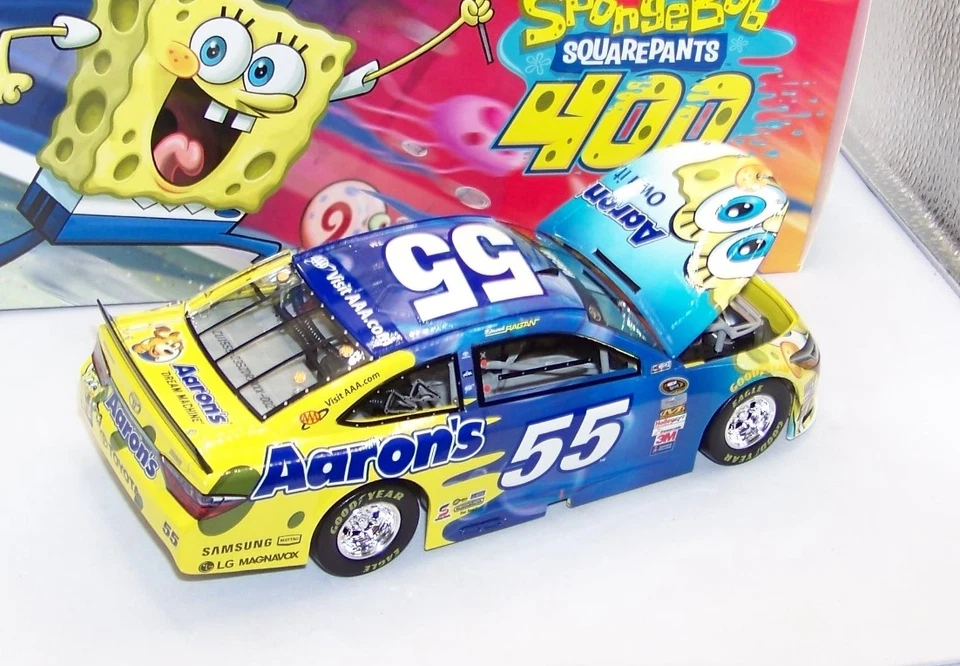 1:24 ACTION 2015 #55 AARON'S SPONGEBOB SQUAREPANTS MWR CAMRY DAVID RAGAN 1/433 - Image 4 of 4