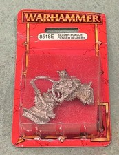 Warhammer 8518E Skaven Plague Censer Bearers NIB OOP Metal