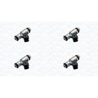 4X Magneti Marelli Einspritzventil Passend FüR Fiat Doblo Palio Panda Punto 1.2