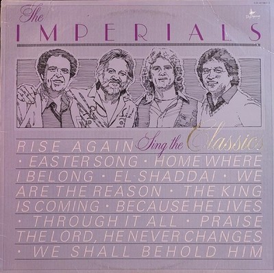 Imperials Sing The Classics Christian Music LP RECORD ALBUM