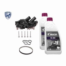VEMO Wasserpumpe + Riemen + 3L Frostschutz für VW GOLF 7 POLO 5 6 UP 1.0/1.2 TSI