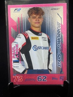Topps F1 2024 Turbo Pink Stars of Tomorrow Hitech GP F2 Paul Aron #270