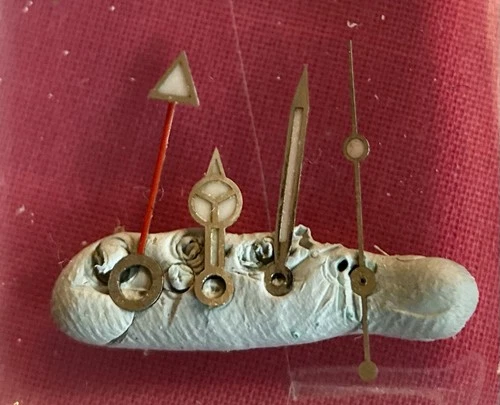 Rolex GMT Master Ref. 1675 Complete Hand Set Vintage Professionally Re-Lumed