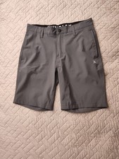 New Men's Hurley Board Shorts Swim Trunks Surf Size 30 Gray