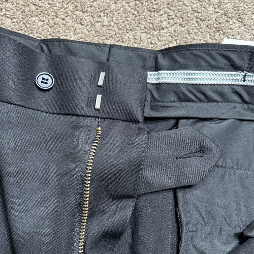 National Patrol Black Dress Pants Style 3000E BLK Size 42/30 Brand New - Picture 3 of 7