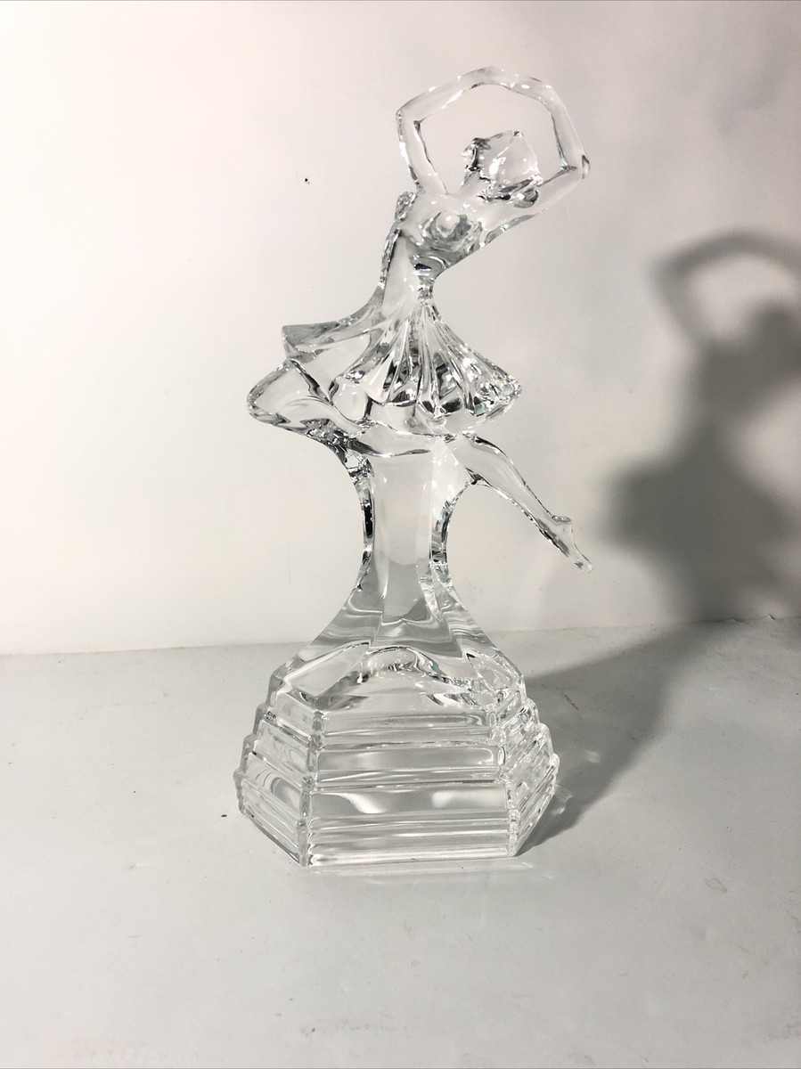 Giselle バレリーナ クリスタルフィギュア Crystal Glass Ballerina Figurine- Italian RCR Royal Crystal