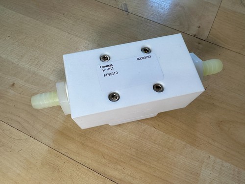 Omega FPR313 FPR 313 Sensor Liquid Flow 0.76-75.7 LPM 150 psi NPT FPR300 Seires - Picture 1 of 8