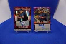 Michael Chavis 2014 Prizm Draft Picks #124/149 & ELITE 107/474 RC Auto CARDS!!