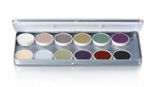 Ben Nye MagiCake Creature Aqua Paint 12 Color Makeup Palette with brush CFK-14