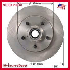 1987,1988,1989,1990,1991,1992,BRONCO II,EXPLORE, 2WD,FRONT ROTOR