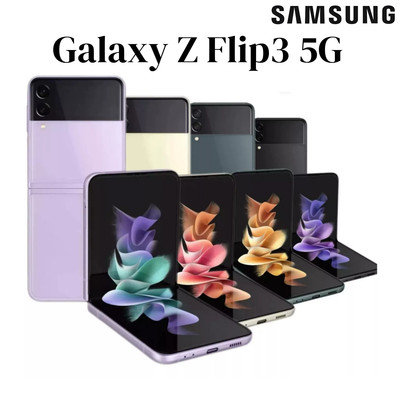 New Samsung Galaxy Z Flip 3 5G 128/256GB SM-F7110 Factory Unlocked Smartphone
