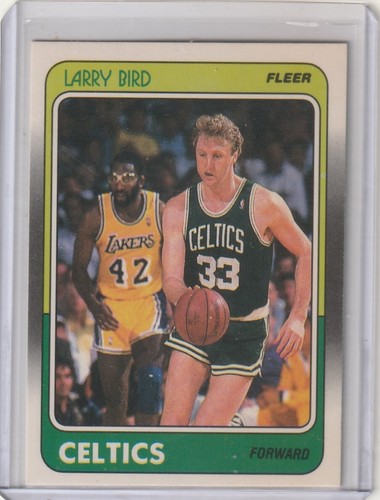 1988-89 FLEER LARRY BIRD #9 NM/MT INV 7,836