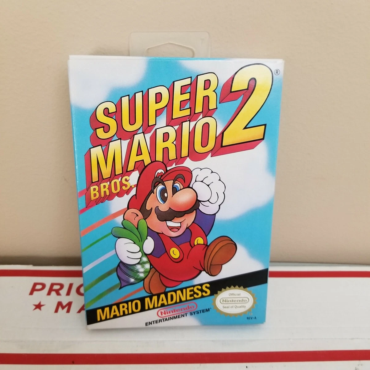 Super Mario Bros 2 NES Nintendo COMPLETE IN BOX eBay