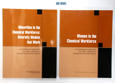 Minorities And Women in the Chemical Workforce 2003 Paperback Books Lot  H166