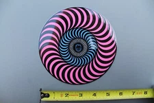 Spitfire Skateboard Wheels Blue Pink Fire Spiral OG Z83B Skateboarding STICKER